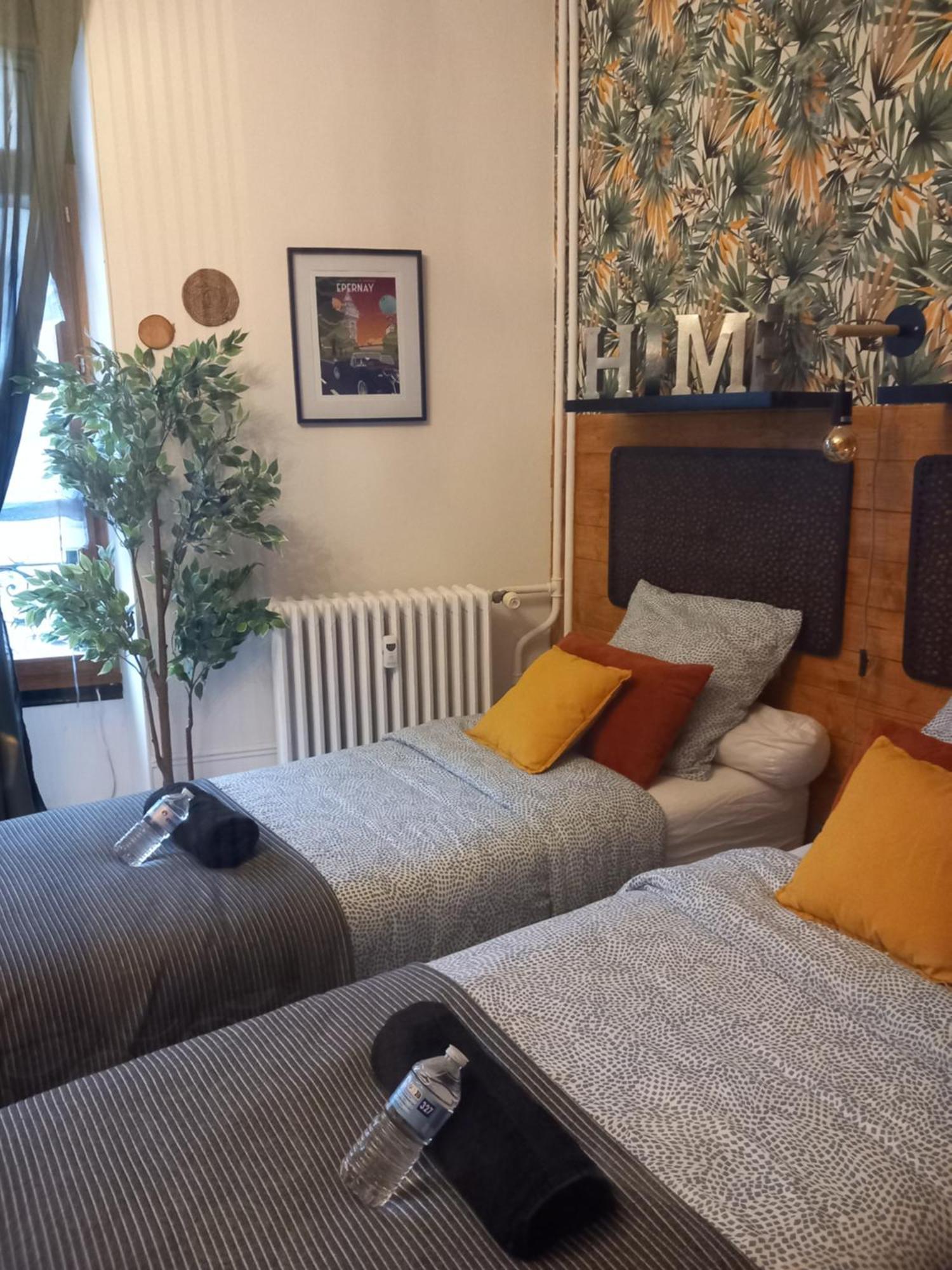 Les Loges Du Theatre Degustation Champagne Offerte Jacuzzi Sauna Jeux Velos Maison Prive 150M2 Historique 14Pers Max Emplacement Exceptionnel Et Chic, 200M De L'Avenue De Champagne, Gare, Musee, Jardins, Restaurations, Toutes Commodites 에페르네이 외부 사진